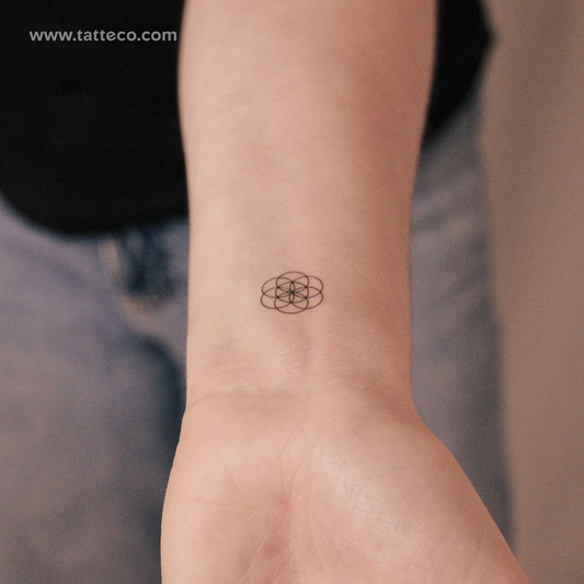 Seed Of Life Semi-Permanent Tattoo - Set of 2