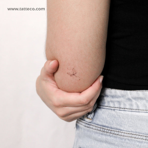 Dragonfly By Stefano Mazza Temporary Tattoo - Set of 3