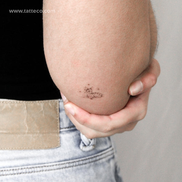 Little Fawn By Stefano Mazza Temporary Tattoo - Set of 3