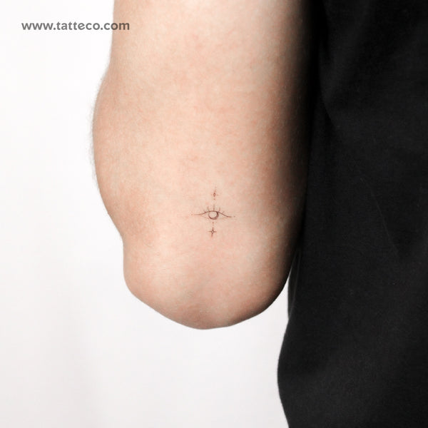Eye By Stefano Mazza Temporary Tattoo - Set of 3