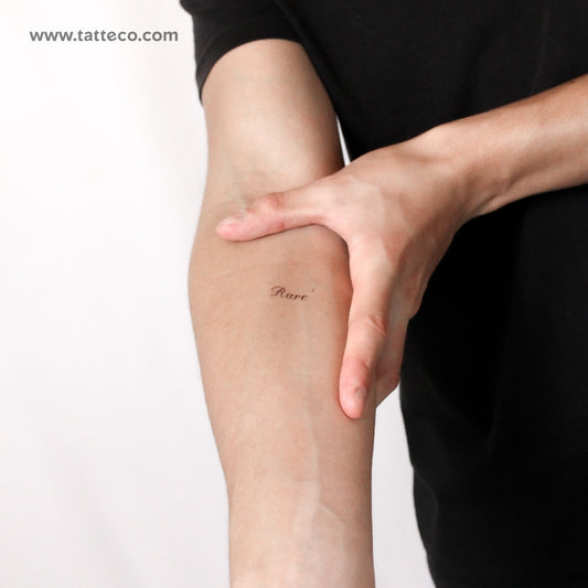 Rare By Stefano Mazza Temporary Tattoo - Set of 3