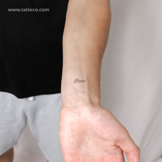 Rare By Stefano Mazza Temporary Tattoo - Set of 3