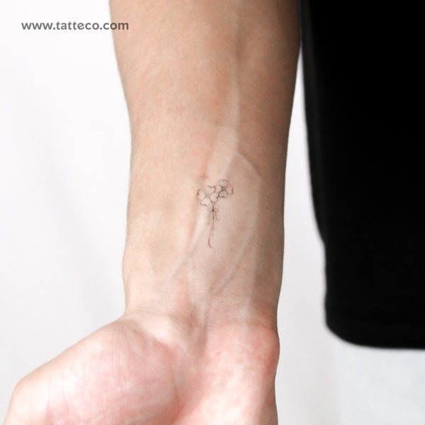 Clovers By Stefano Mazza Temporary Tattoo - Set of 3