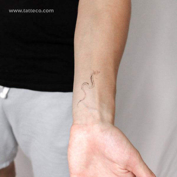 Dragon By Stefano Mazza Temporary Tattoo - Set of 3