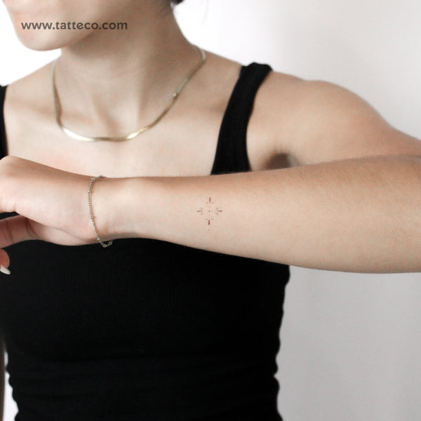 Little Ornament By Stefano Mazza Temporary Tattoo - Set of 3