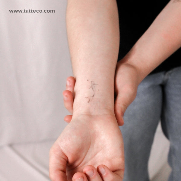 Crescent Mermaid By Stefano Mazza Temporary Tattoo - Set of 3