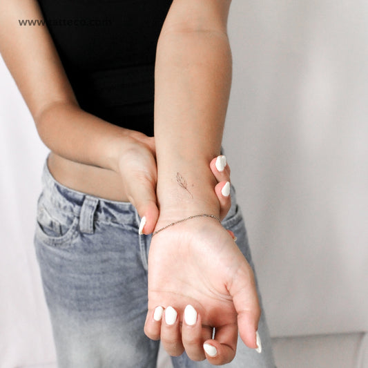 Feather By Stefano Mazza Temporary Tattoo - Set of 3