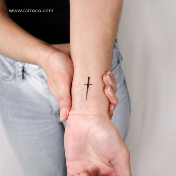 Dagger Temporary Tattoo - Set of 3
