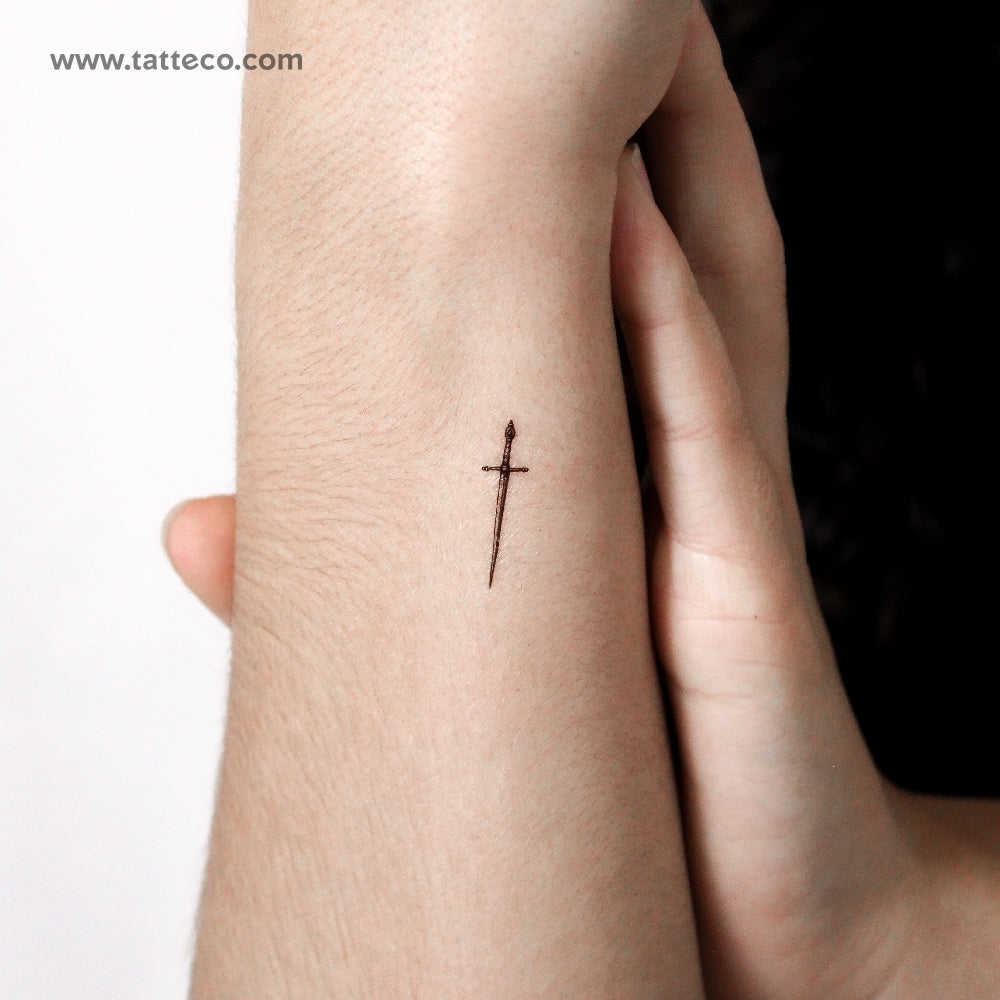 Little Dagger Temporary Tattoo - Set of 3