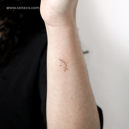 Little Bow and Arrow By Stefano Mazza Temporary Tattoo - Set of 3