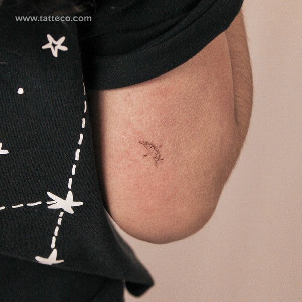 Little Bow and Arrow By Stefano Mazza Temporary Tattoo - Set of 3