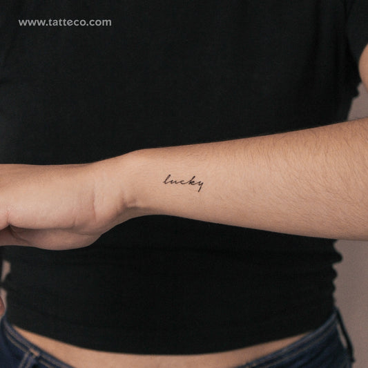 Tatuaje semipermanente Lucky - Juego de 2