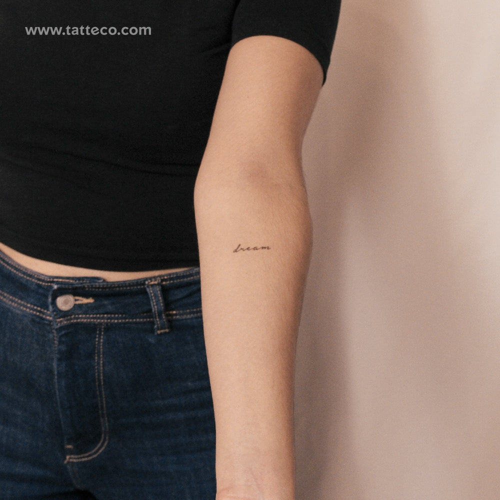 Dream Semi-Permanent Tattoo - Set of 2