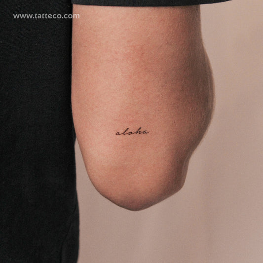 Tatuaje semipermanente Aloha - Juego de 2