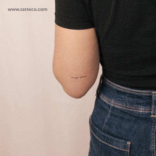 Tatuaje semipermanente Carpe Diem - Juego de 2