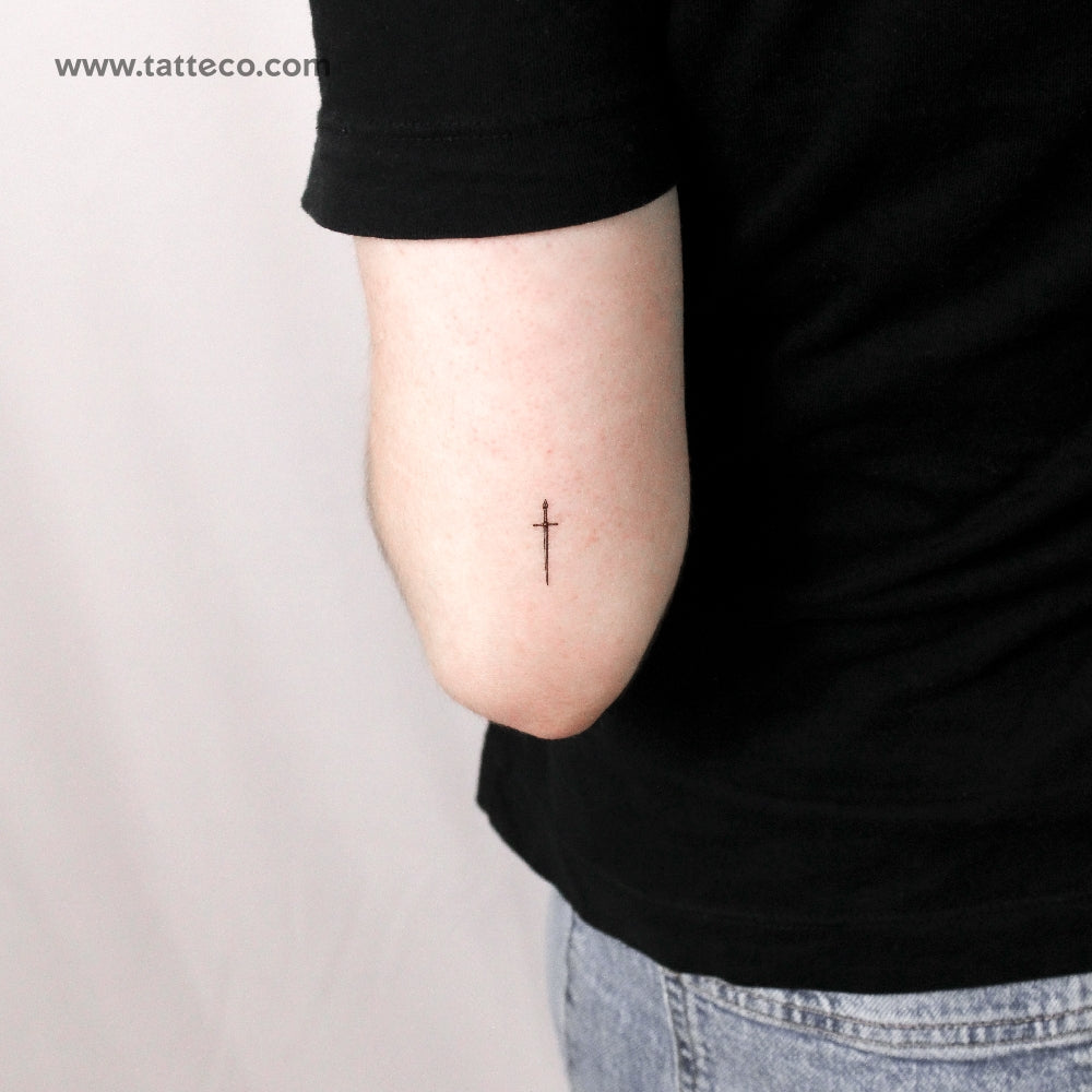 Little Dagger Temporary Tattoo - Set of 3