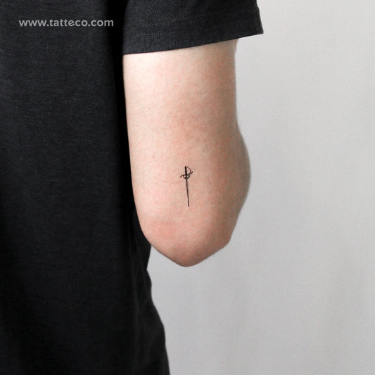 Rapier Temporary Tattoo - Set of 3