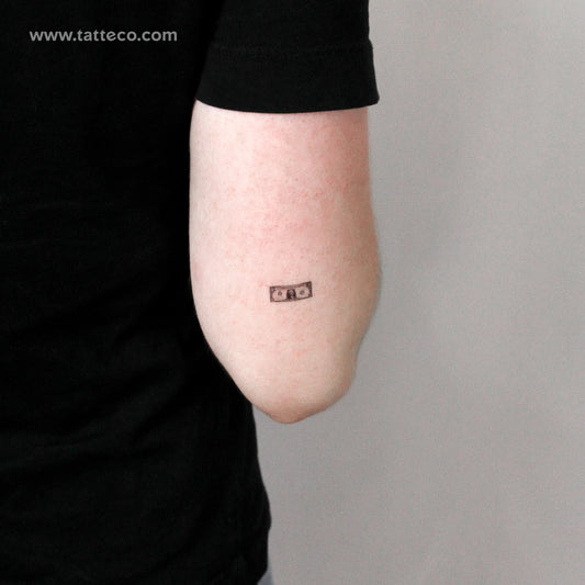 Dollar Bill Temporary Tattoo - Set of 3