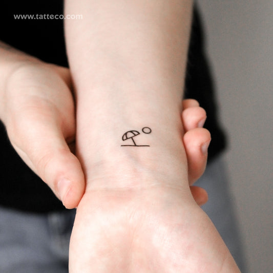 Leisure Temporary Tattoo - Set of 3