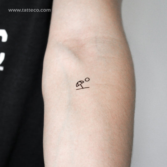 Leisure Temporary Tattoo - Set of 3