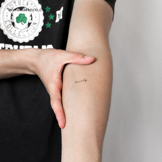 Lovely Temporary Tattoo - Set of 3