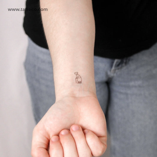 Grandmother Temporary Tattoo - Set of 3