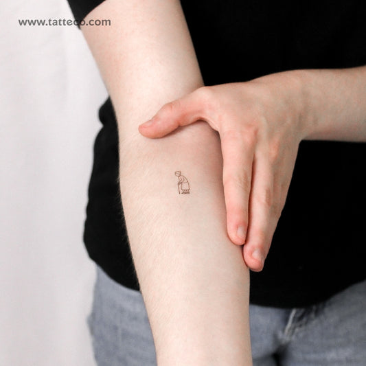 Grandmother Temporary Tattoo - Set of 3