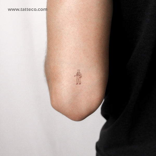 Working Class Temporary Tattoo - Set of 3