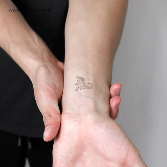 Godzilla Temporary Tattoo - Set of 3