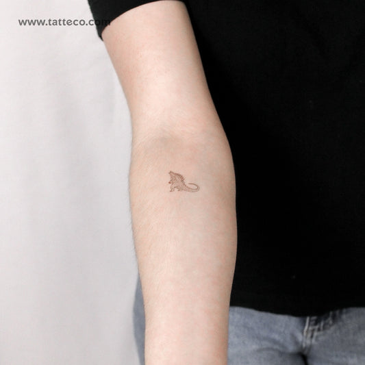 Godzilla Temporary Tattoo - Set of 3