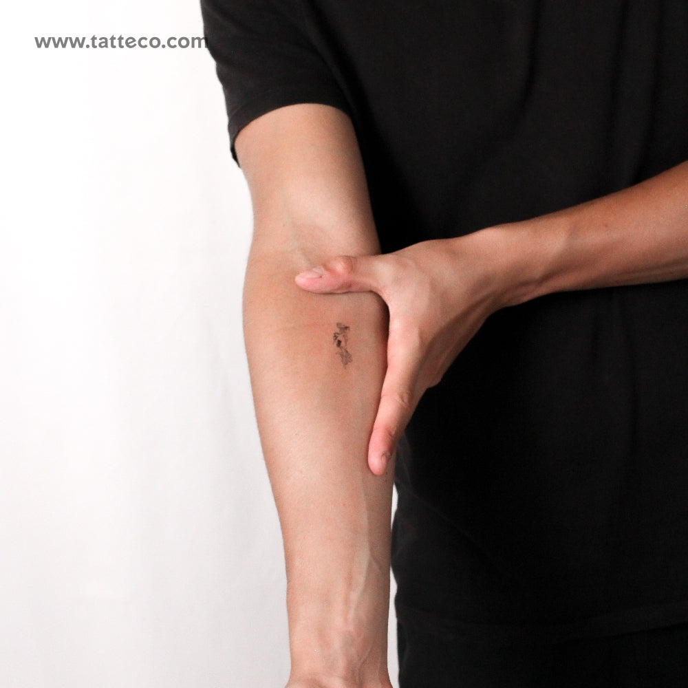 Aurora Temporary Tattoo - Set of 3