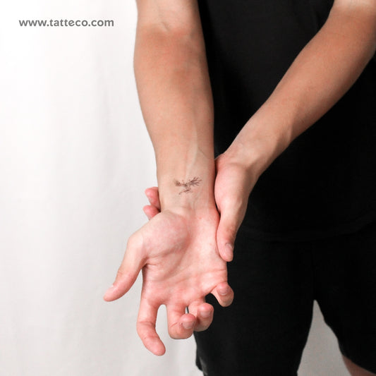 Fall Of Icarus Temporary Tattoo - Set of 3