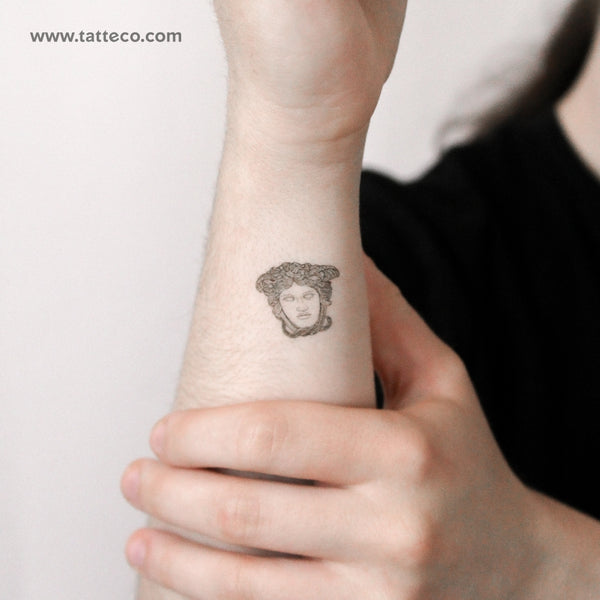 Medusa Rondanini Temporary Tattoo - Set of 3