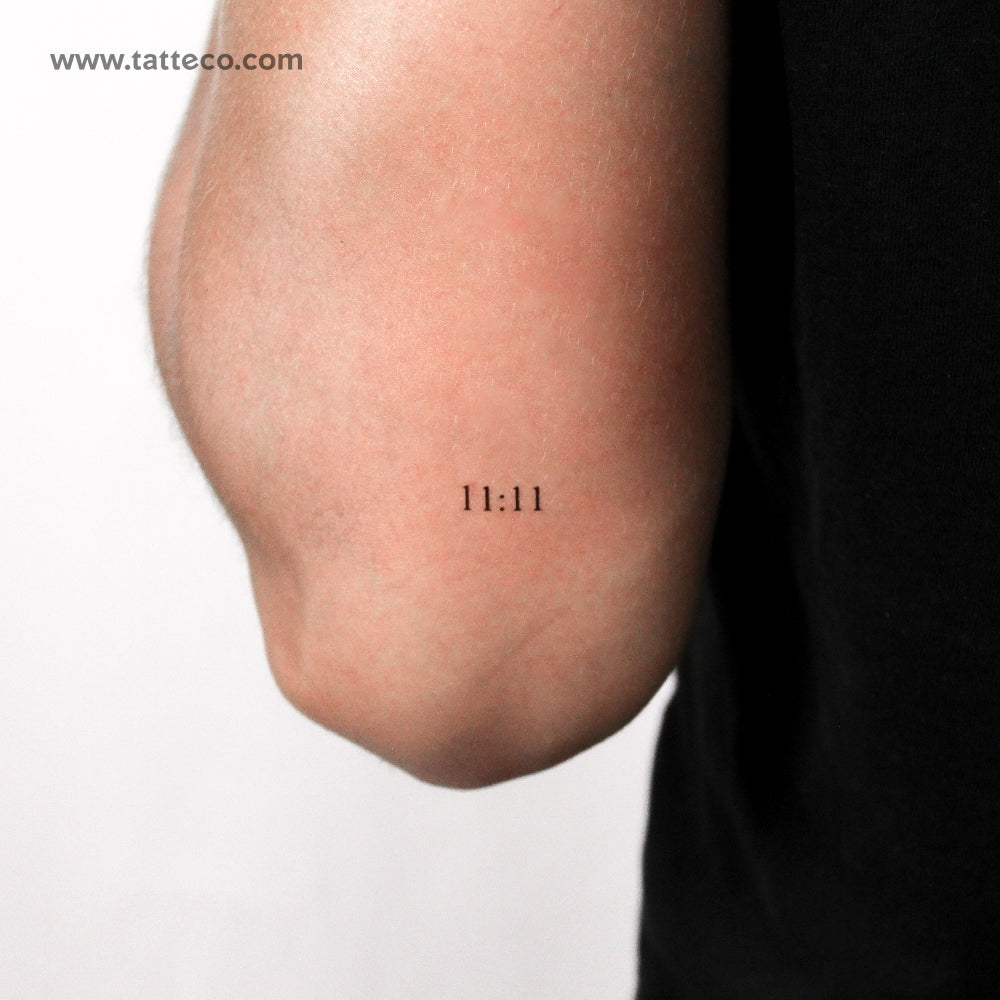 11:11 By Stefano Mazza Temporary Tattoo - Set of 3