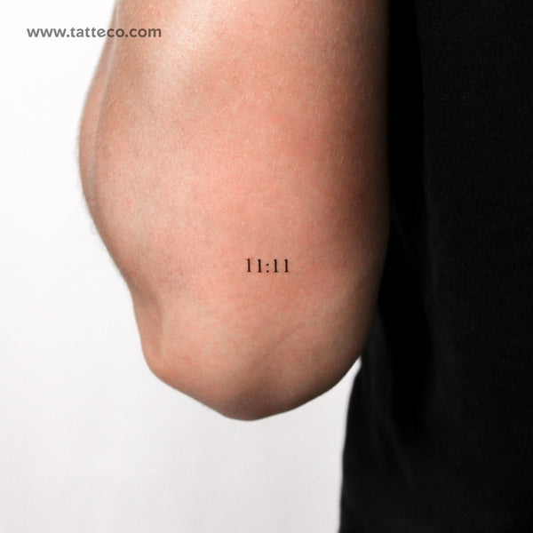 11:11 By Stefano Mazza Temporary Tattoo - Set of 3