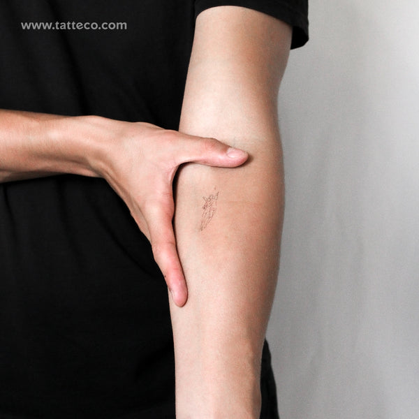 The Abduction Of Psyche By Stefano Mazza Temporary Tattoo - Set of 3