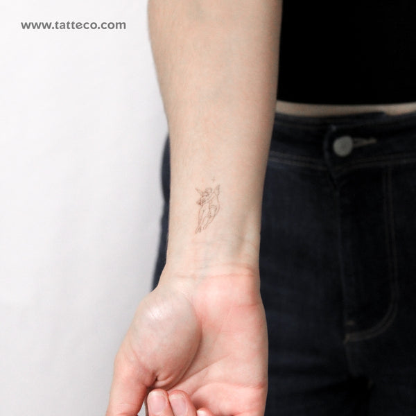 The Abduction Of Psyche By Stefano Mazza Temporary Tattoo - Set of 3