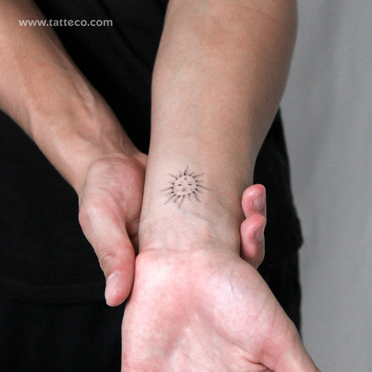 Inti Sun By Stefano Mazza Temporary Tattoo - Set of 3