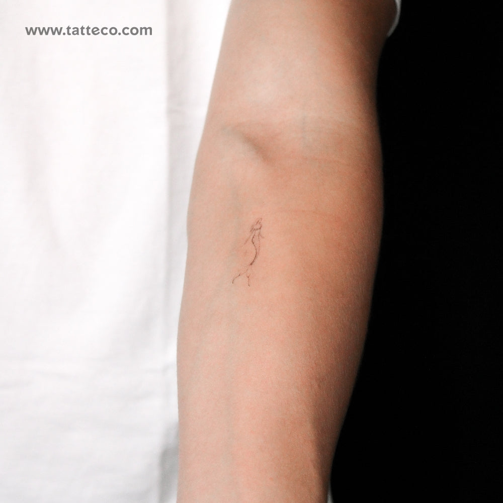Mermaid Star By Stefano Mazza Temporary Tattoo - Set of 3