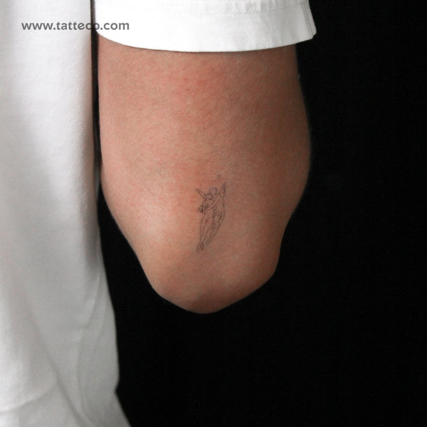 The Abduction Of Psyche By Stefano Mazza Temporary Tattoo - Set of 3