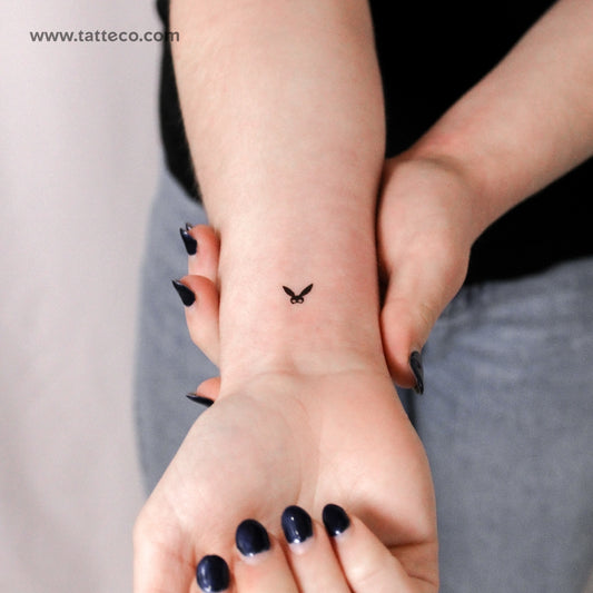 Tiny Bunny Mask Temporary Tattoo - Set of 3