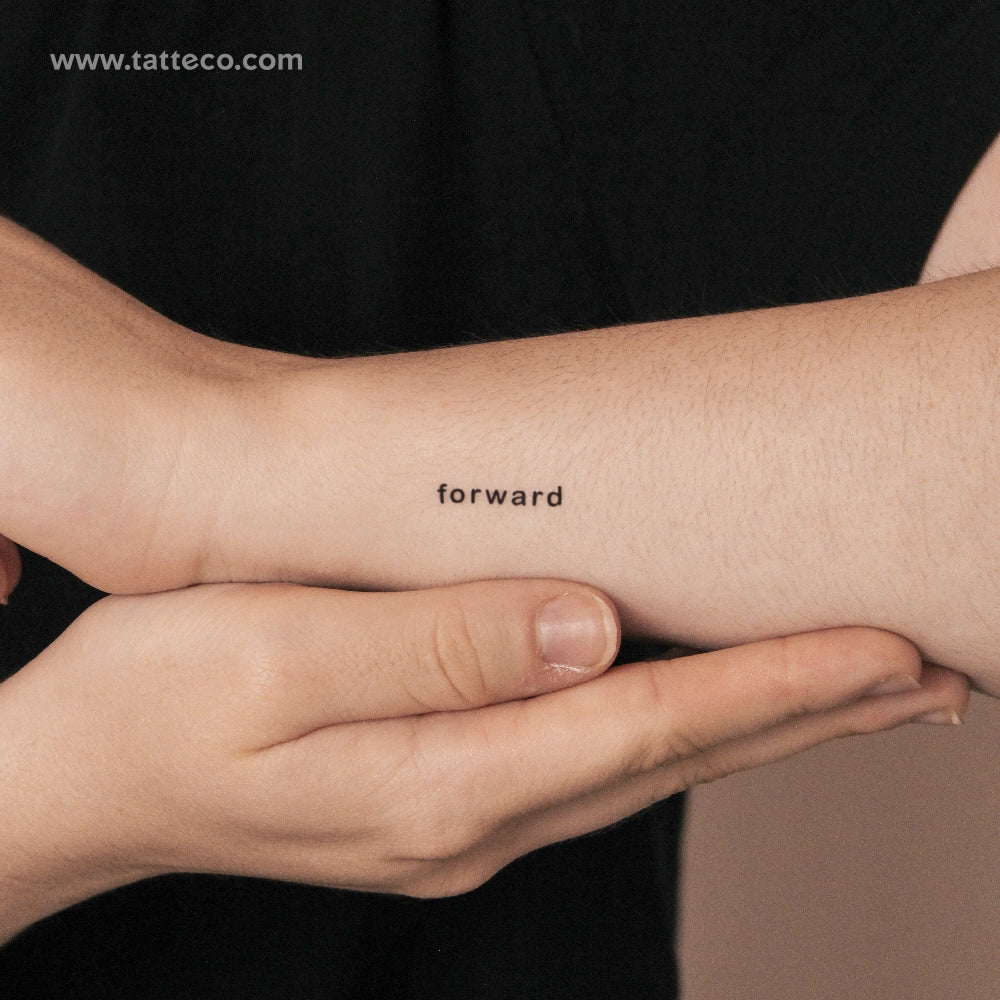 Forward Semi-Permanent Tattoo - Set of 2