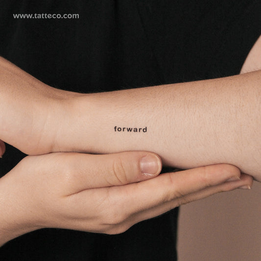 Forward Semi-Permanent Tattoo - Set of 2