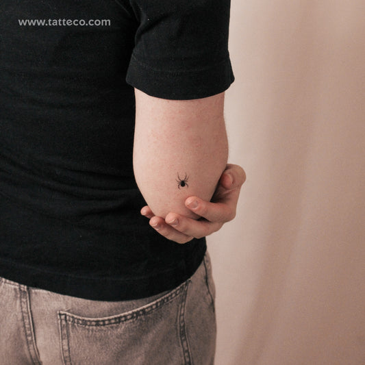 Spider Semi-Permanent Tattoo - Set of 2