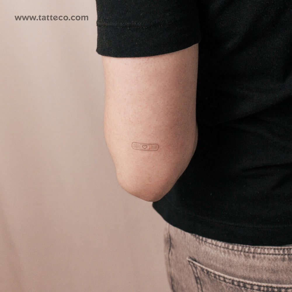 Small Bandage Semi-Permanent Tattoo - Set of 2