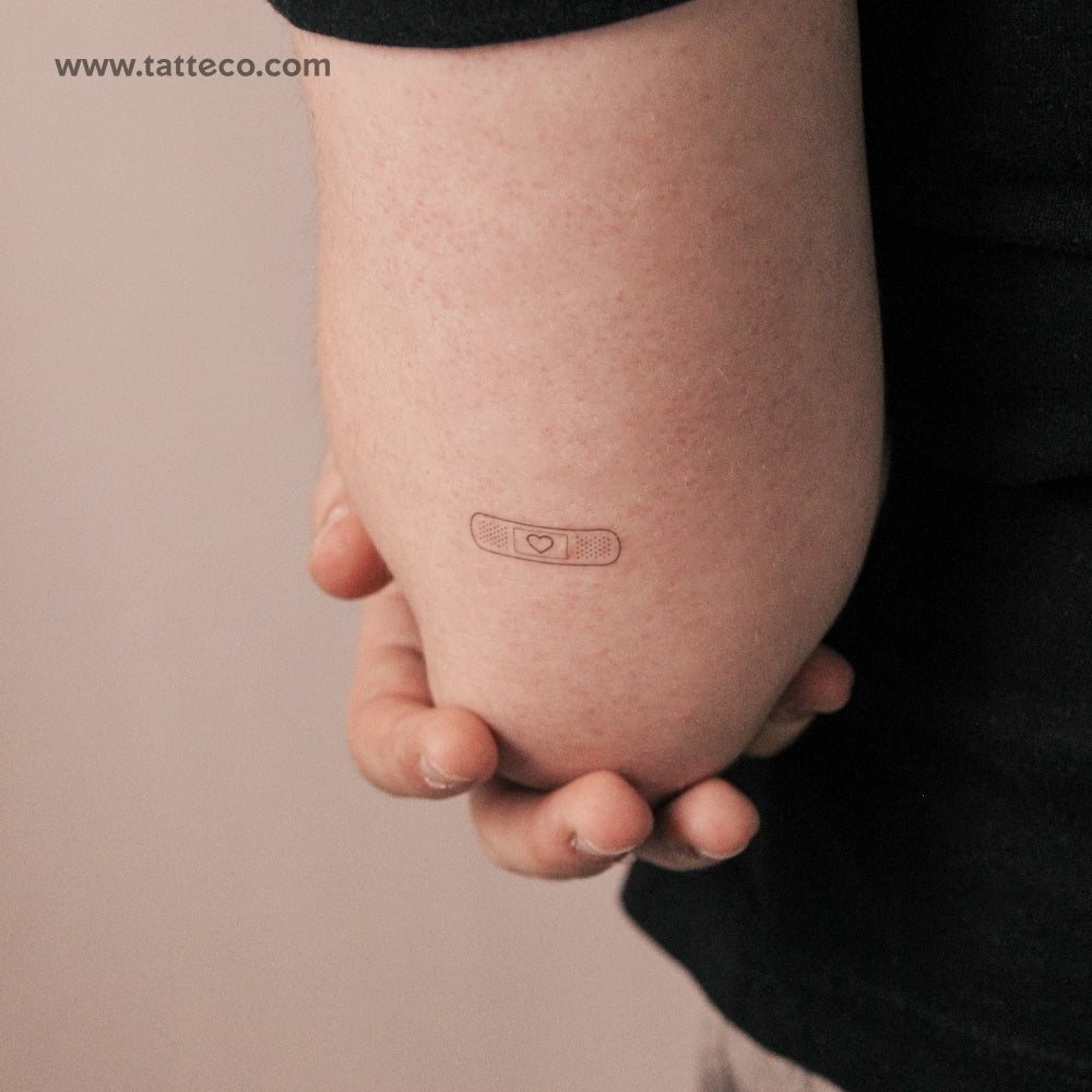Small Bandage Semi-Permanent Tattoo - Set of 2