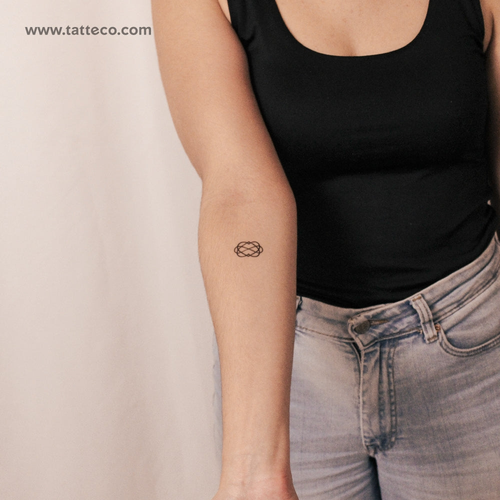 Love Knot Semi-Permanent Tattoo - Set of 2