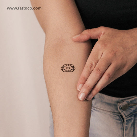 Love Knot Semi-Permanent Tattoo - Set of 2