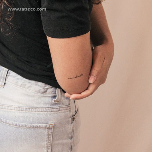Saudade Semi-Permanent Tattoo - Set of 2