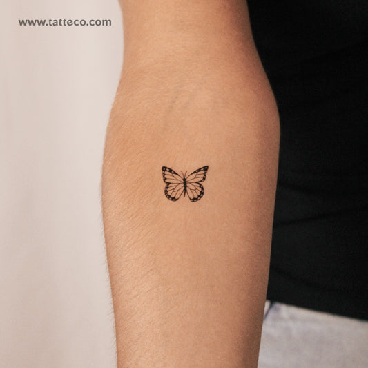 Butterfly Semi-Permanent Tattoo - Set of 2